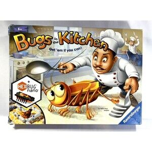 Ravensburger Bugs In The Kitchen Game Hex Bug Nano Complete Tested